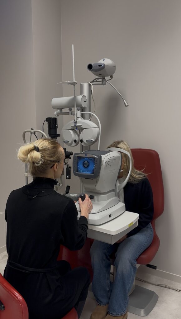 Kaisa Einasto: “How wonderful it is to wake up and see without having to put on my glasses!”