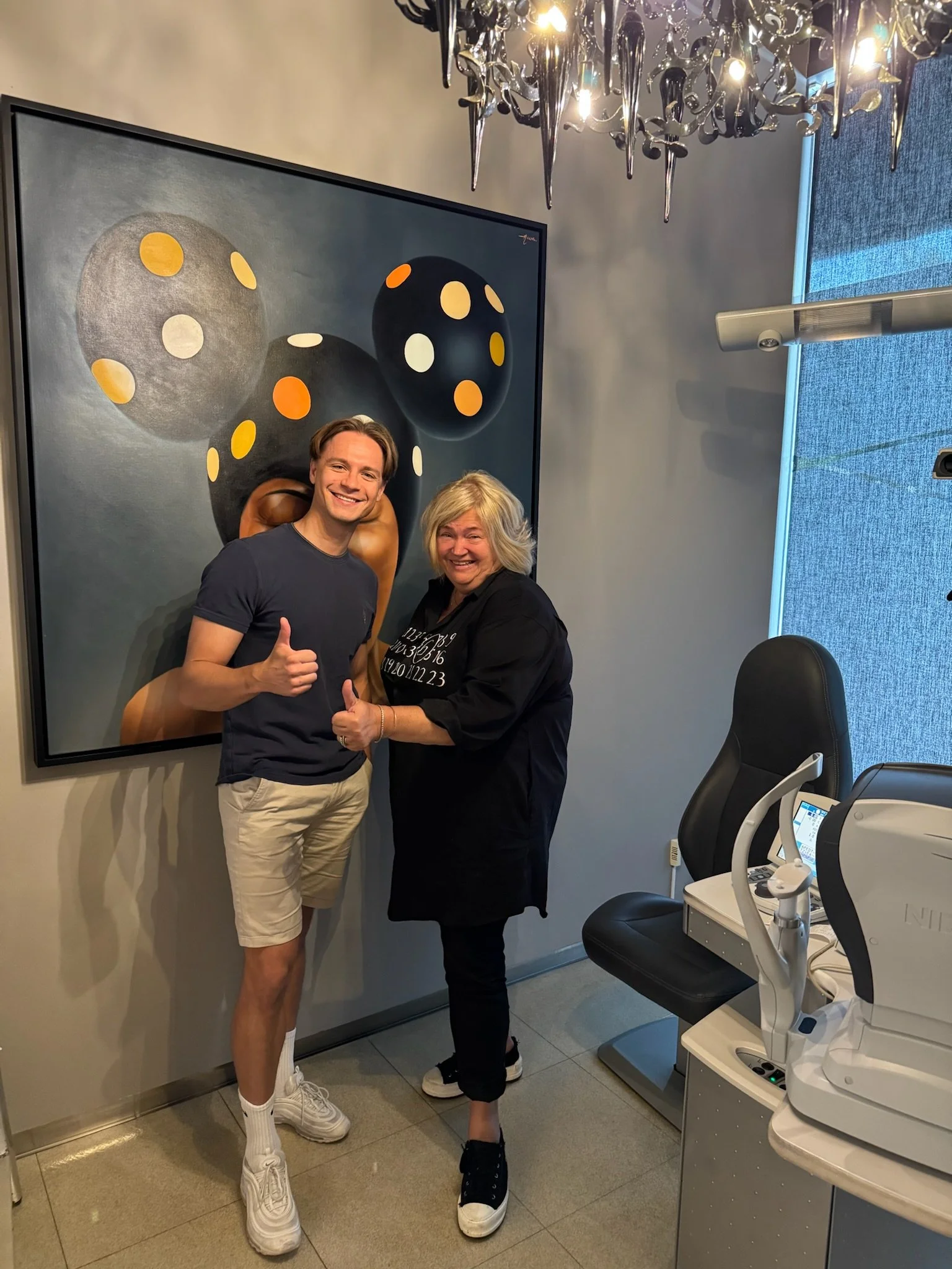 Siim Koppel: “My eyesight was clear and sharp already four hours after the surgery.”